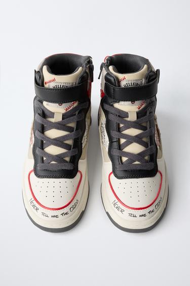 TÊNIS BOTA ESPORTIVO STRANGER THINGS © NETFLIX - Vermelho da Zara