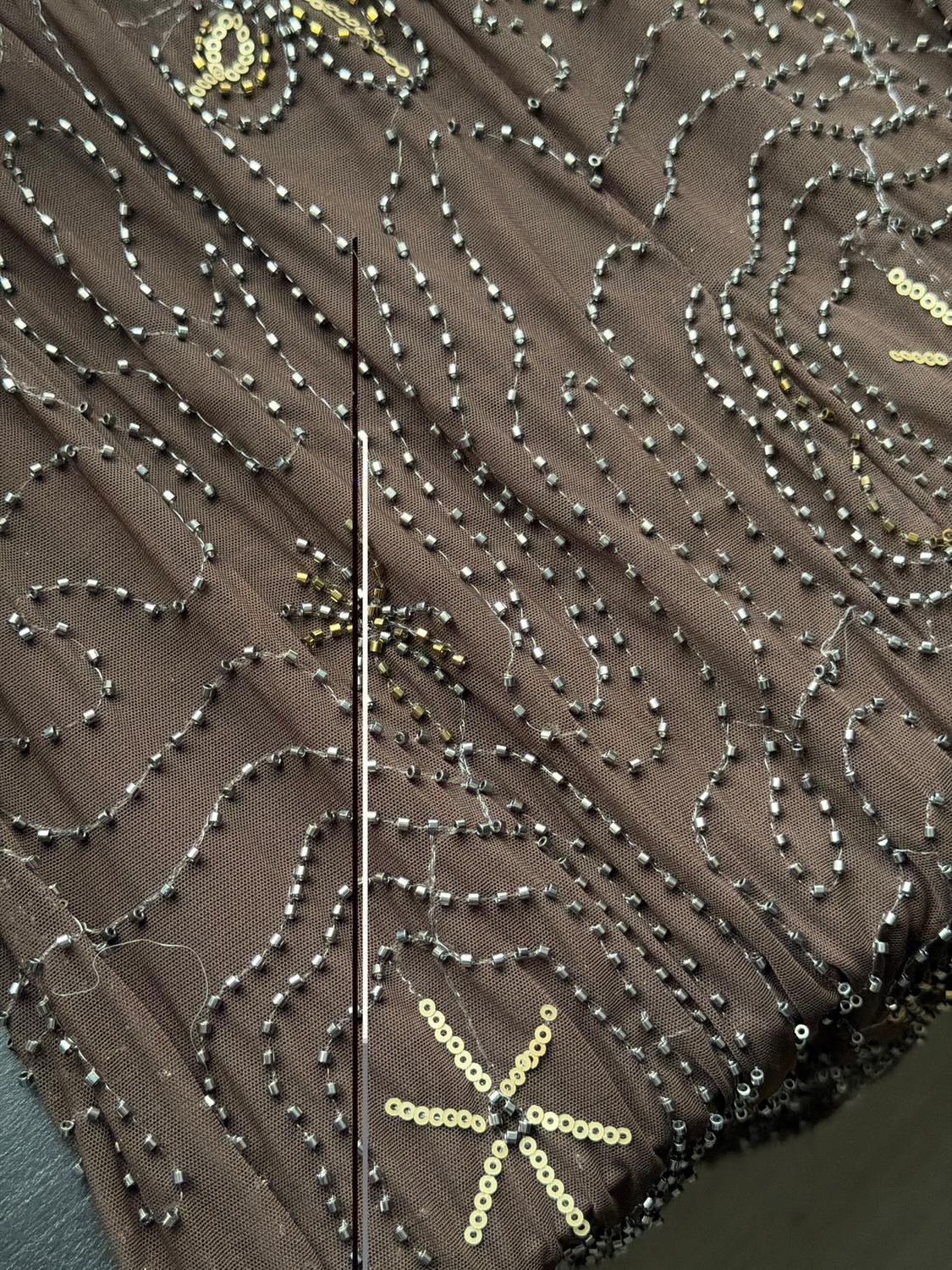 BEADED SEQUIN TROUSERS - Image 3
