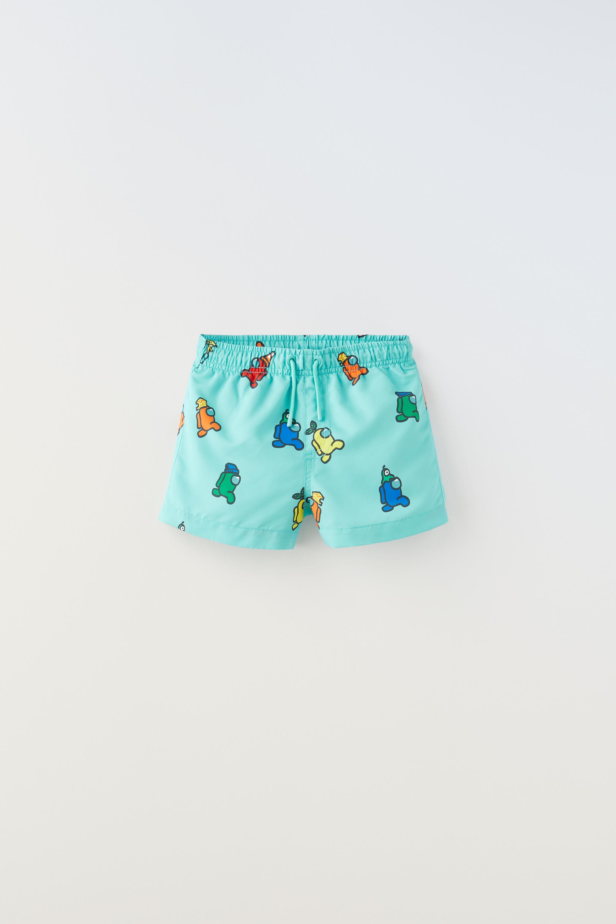 Zara boys store swim shorts