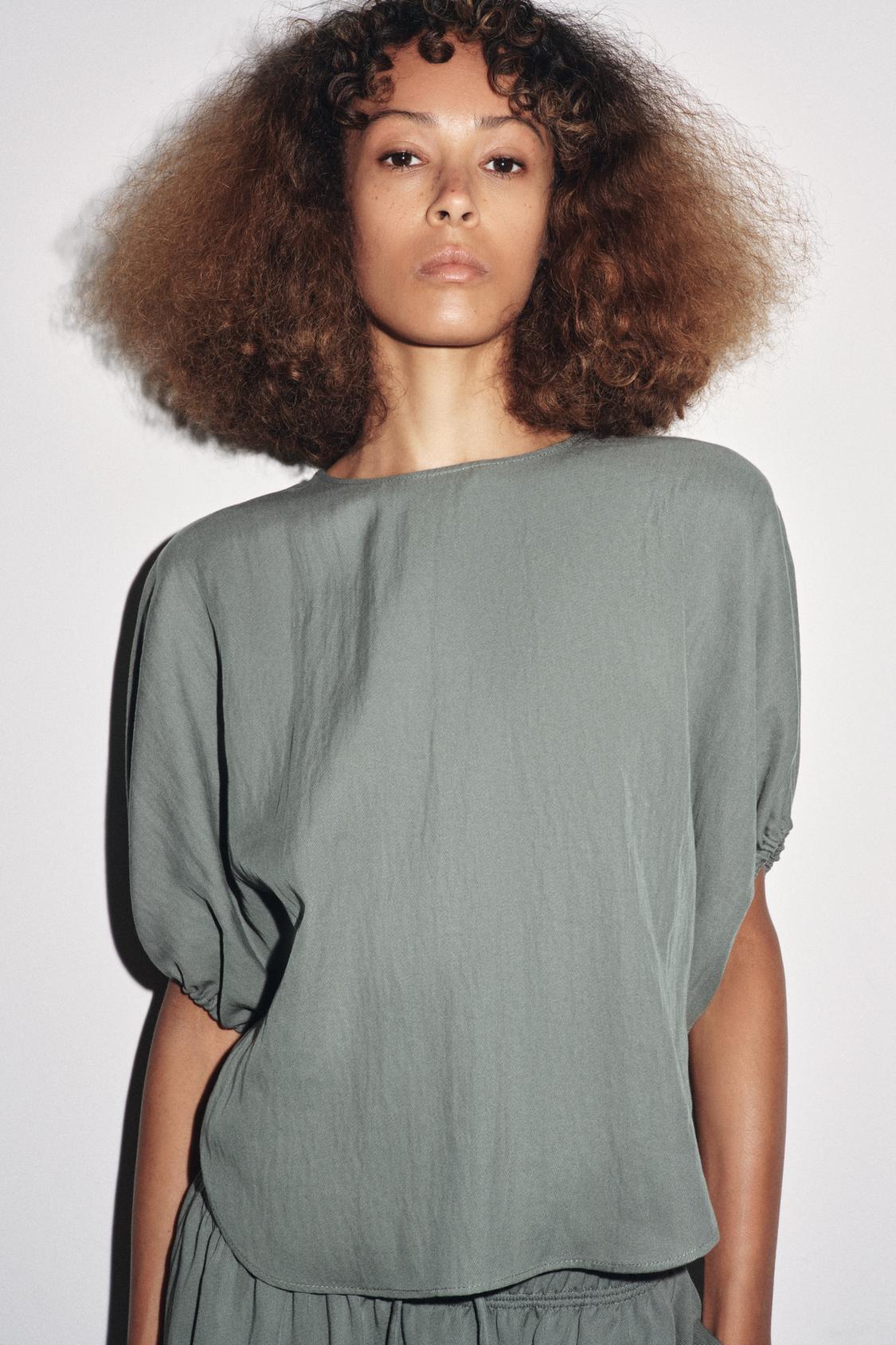 V-Neck Hardware One-Piece Swimsuit