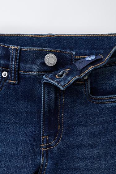 JEAN SKINNY GRATTÉ - Bleu de Zara - Image 2