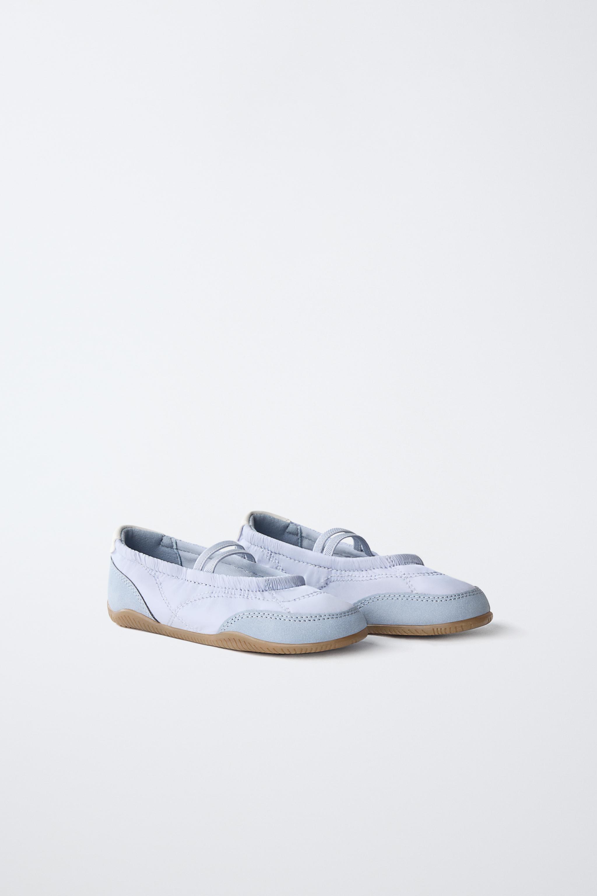SPORT BALLET FLATS — Blue