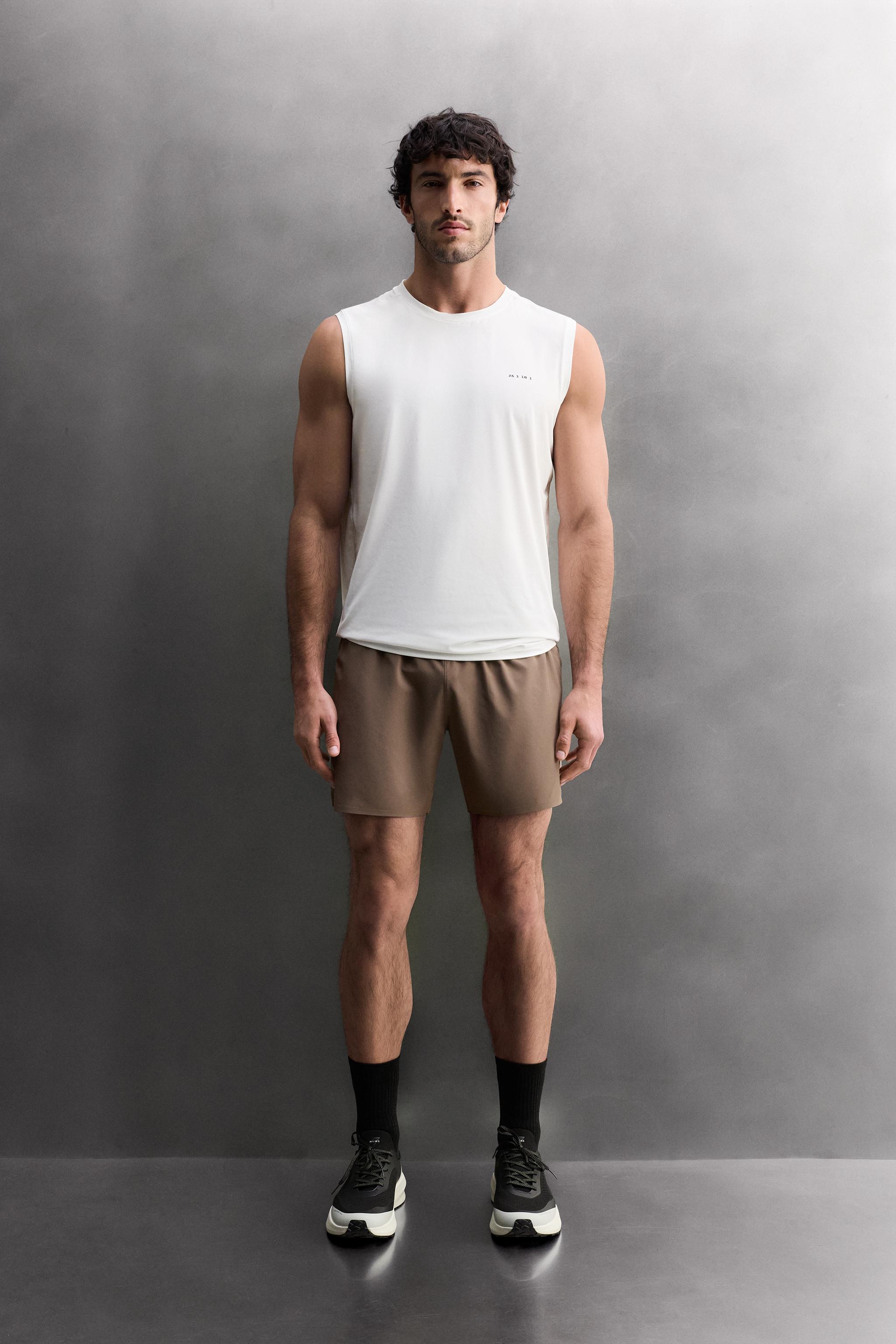 ショートパンツ (グレー・灰色) | メンズ | ZARA 日本