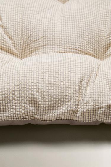 COUSSIN DE SOL ENFANT VICHY - Gris de Zara - Image 3