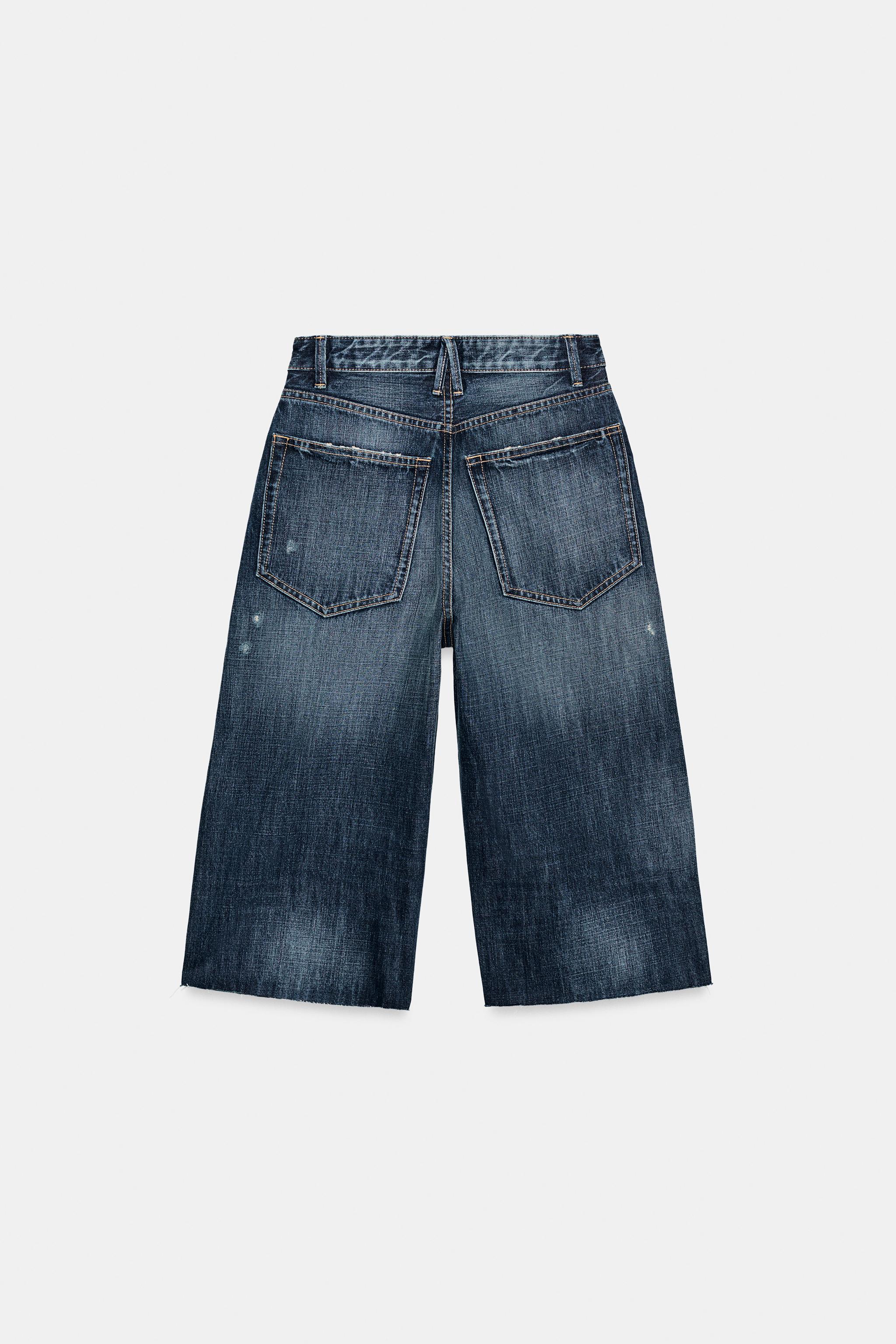 BERMUDA JORTS BAGGY EN DENIM TRF