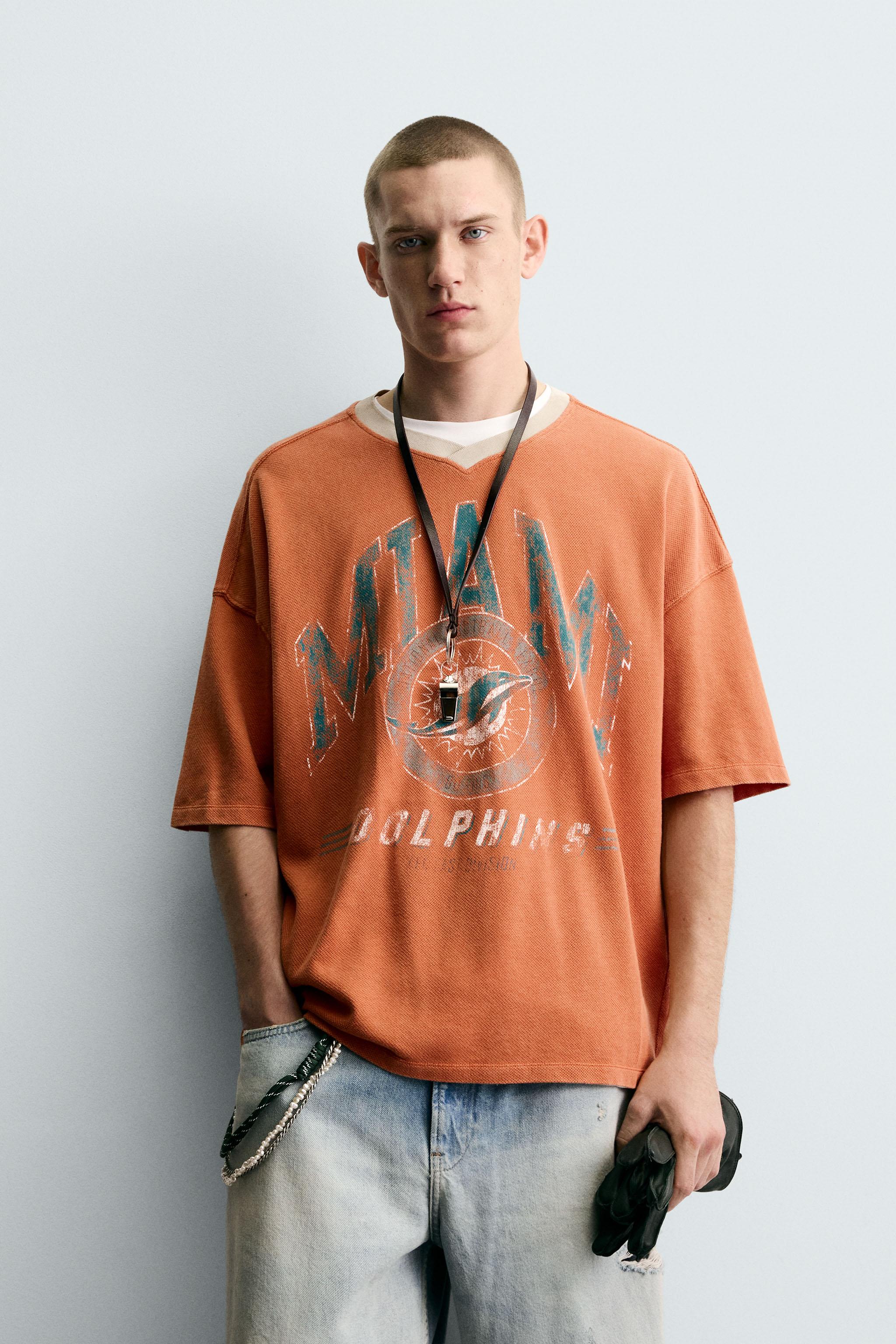 T-SHIRT STRUCTURÉ NFL MIAMI DOLPHINS