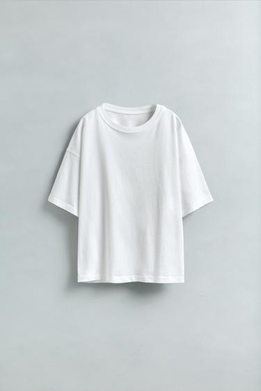 PACK DOS CAMISETAS LISAS - Blanco de Zara