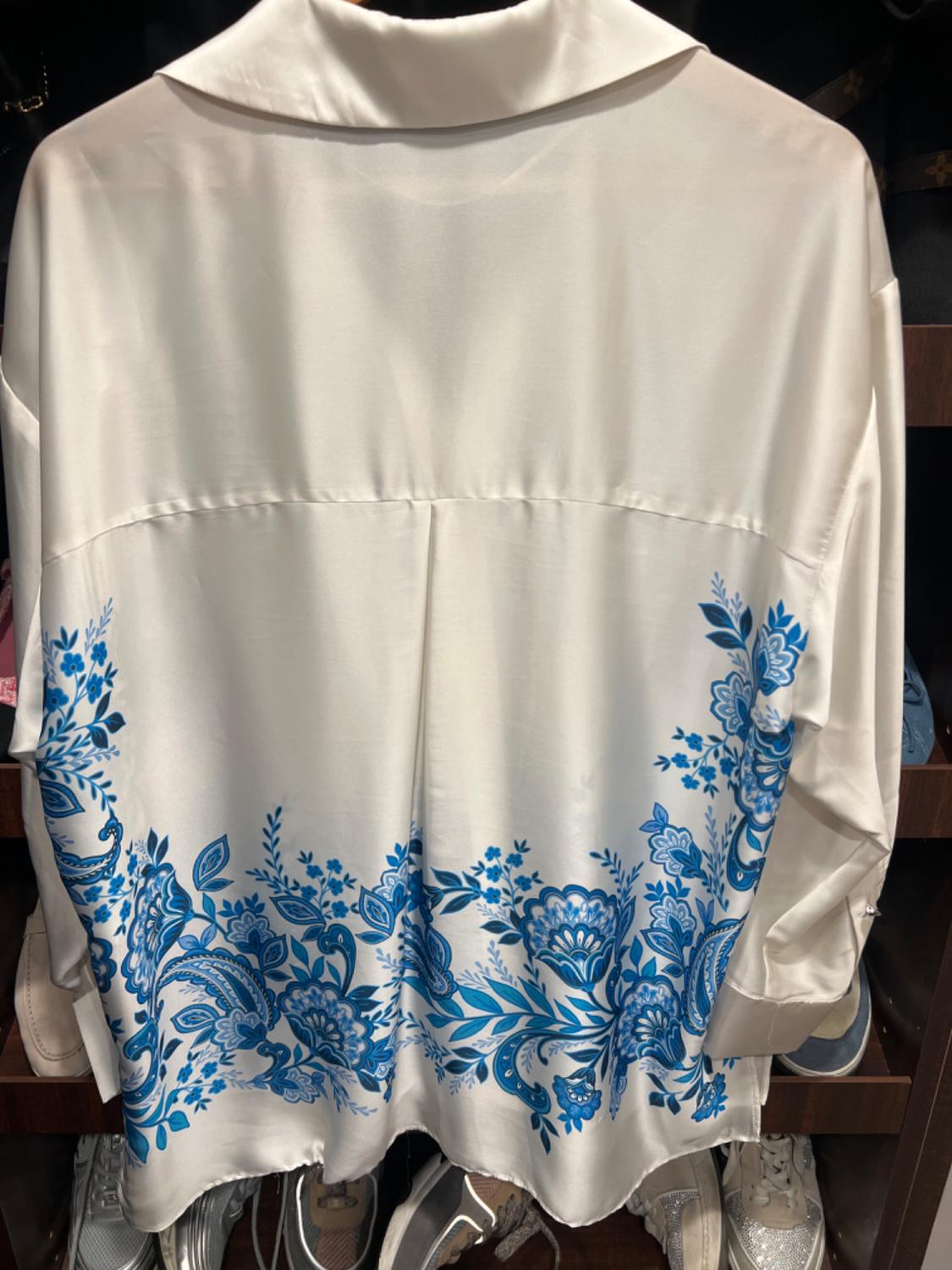 CAMISA FLUIDA ESTAMPADA - Image 2