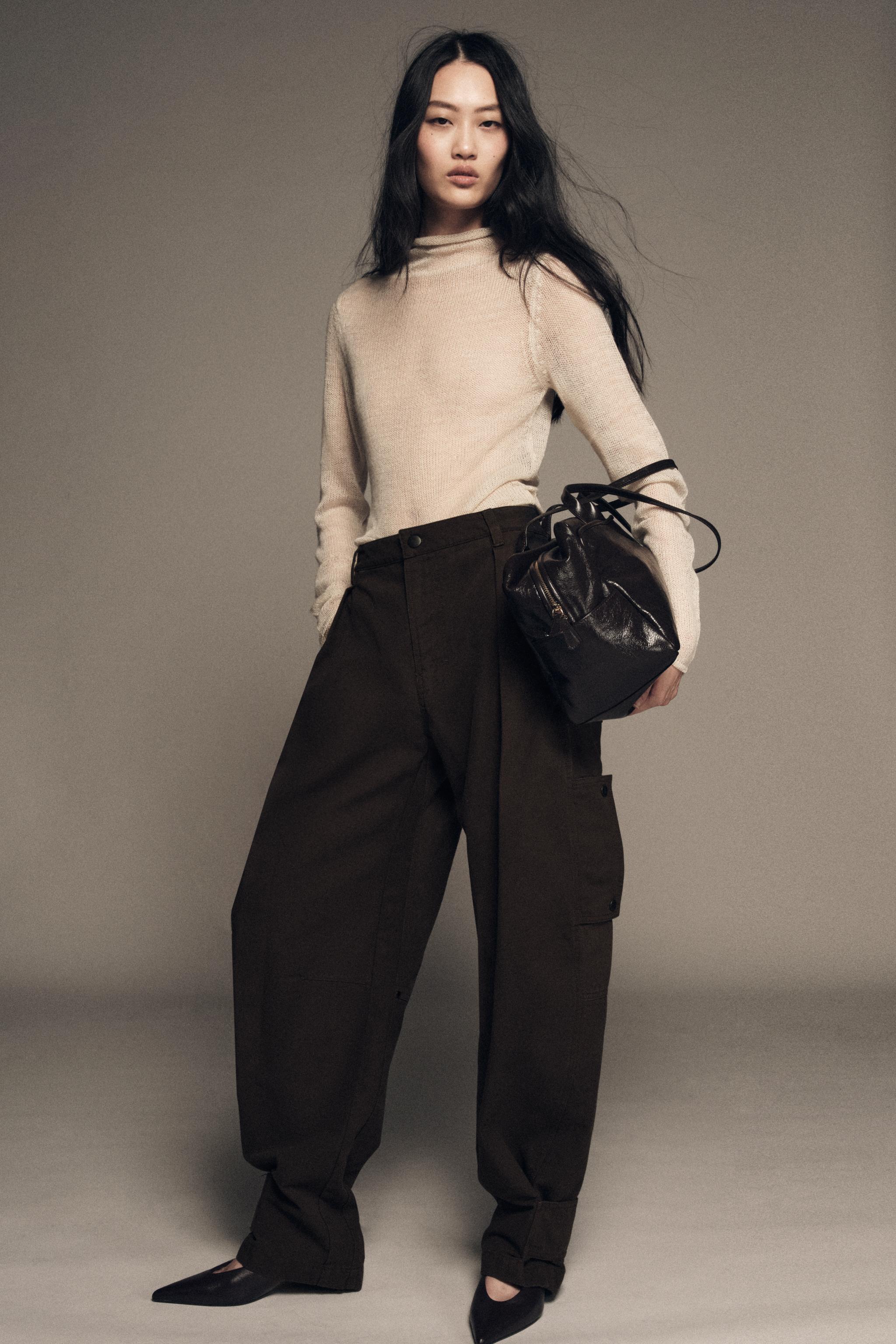 ZW COLLECTION BALLOON CARGO PANTS