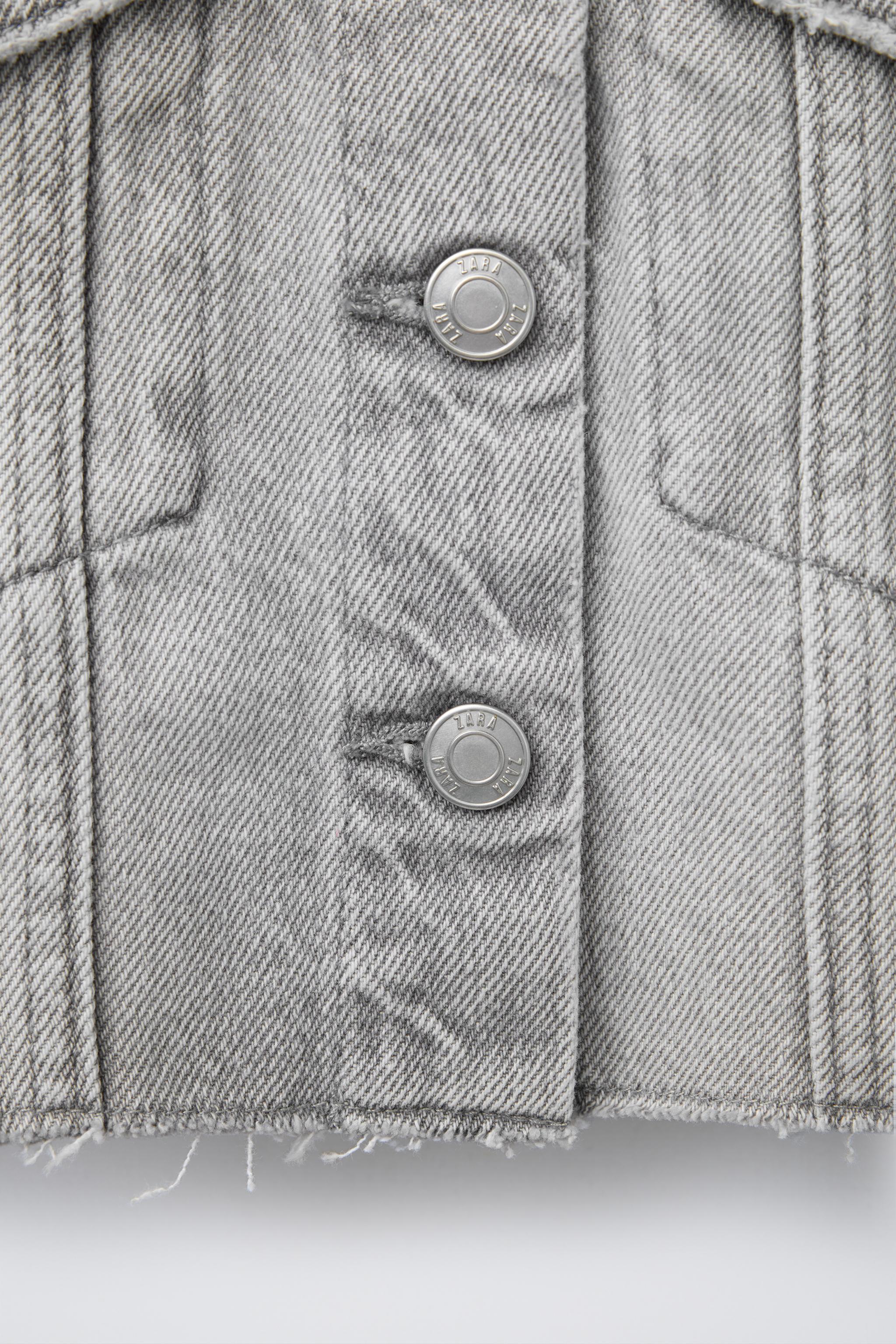 CROPPED DENIM JACKET