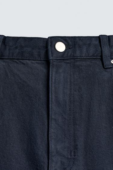 PANTALON DE CHARPENTIER À CLOUS - Bleu marine de Zara - Image 7