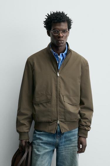 LIGHTWEIGHT WATER-REPELLENT JACKET - Light beige by Zara