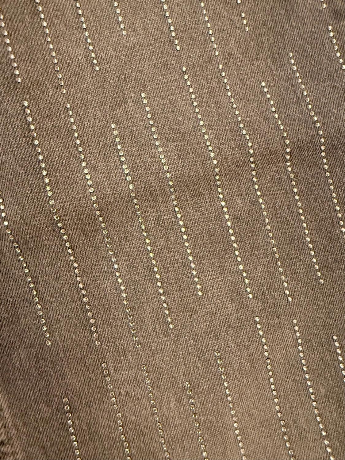 ZW BOYFRIEND LOOSE MID-RISE RHINESTONE JEANS - Image 4