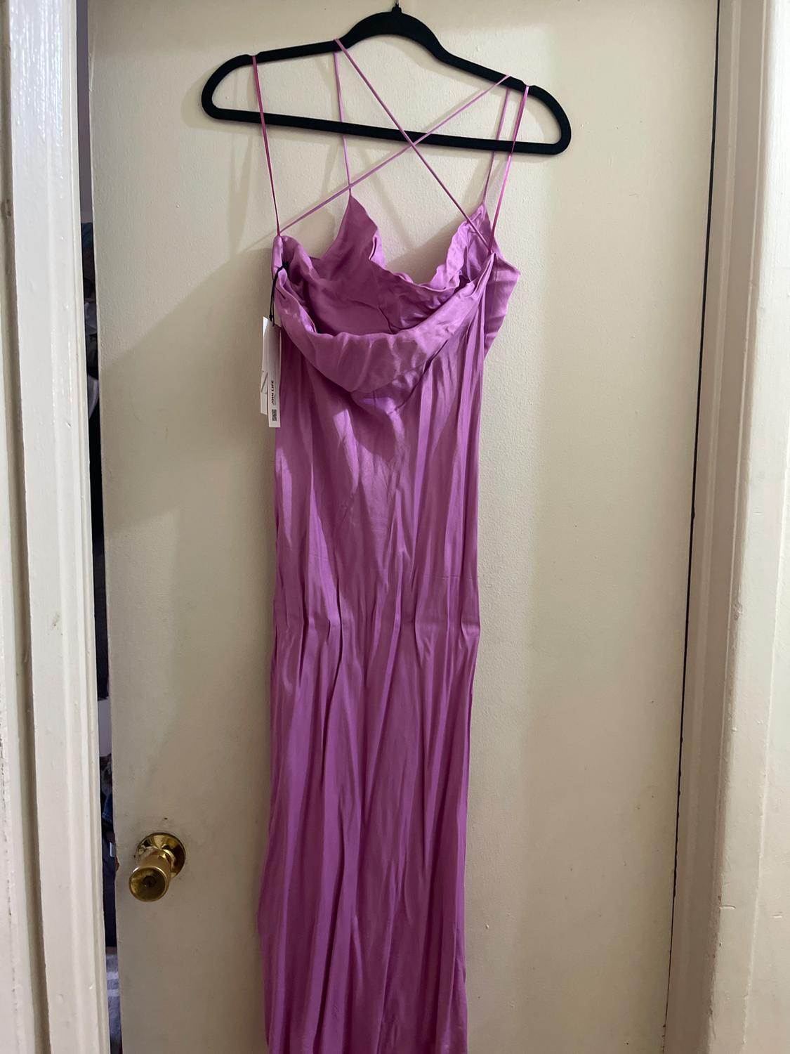 SATIN LINGERIE STYLE DRESS - Image 3