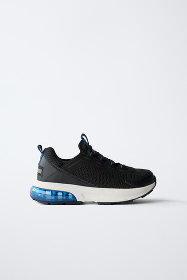AIR CUSHION SNEAKERS - Black by Zara - Image 0