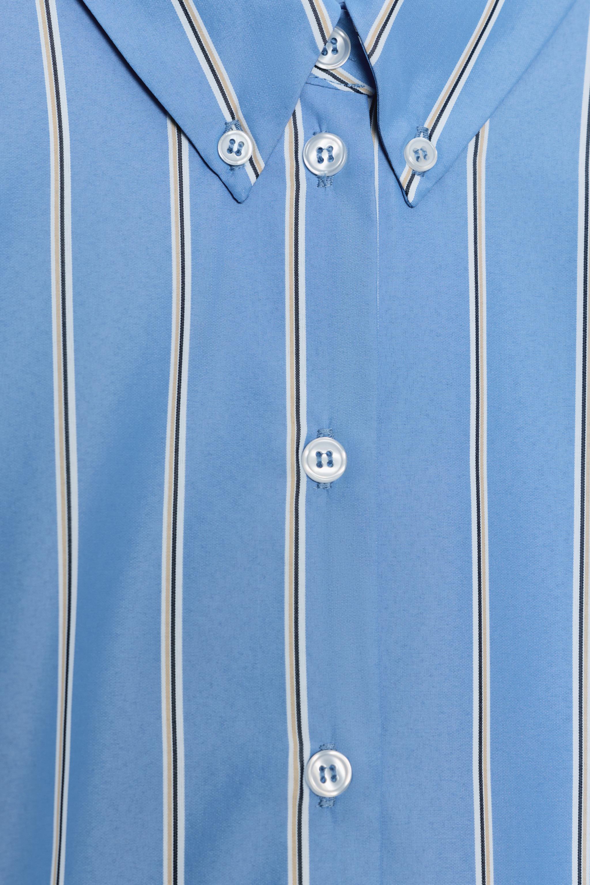 STRIPED BALLOON SHIRT