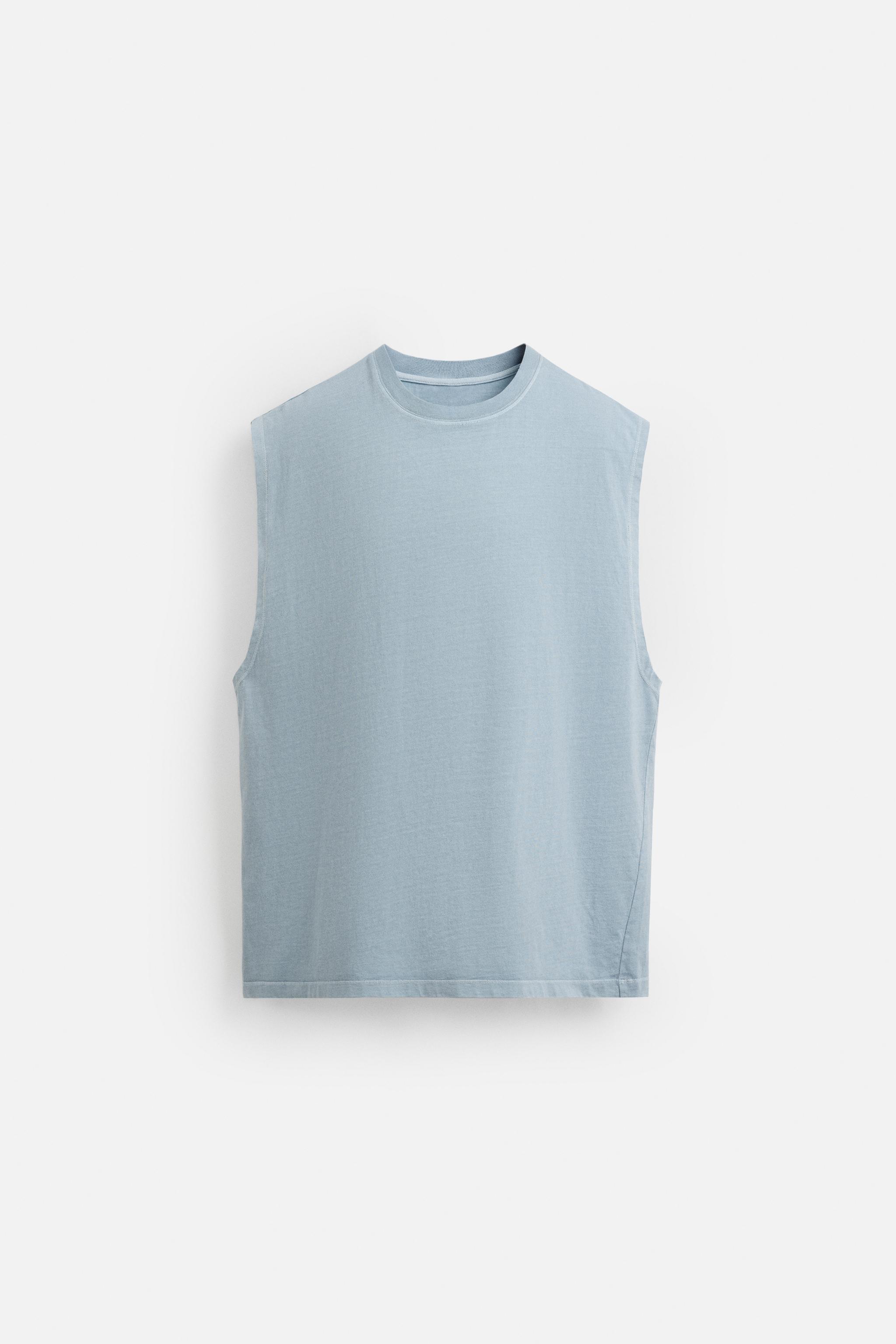 【ZARA】タンクトップ リラックスフィット | 0722/472/507 ZARA】リラックスフィットタンクトップ ブラック 0722/451/800
