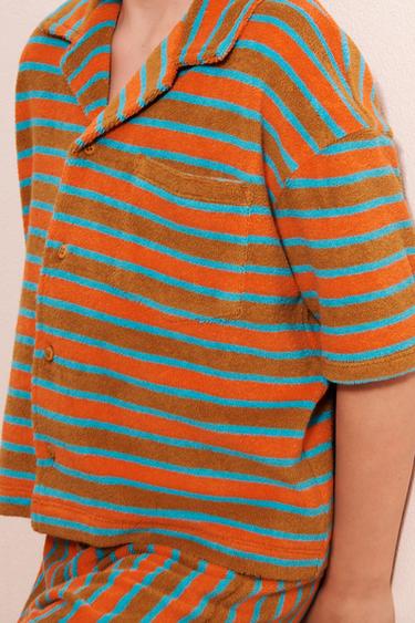 Tissu éponge Short Eponge Zara Ensemble En éponge Bébé T-shirt