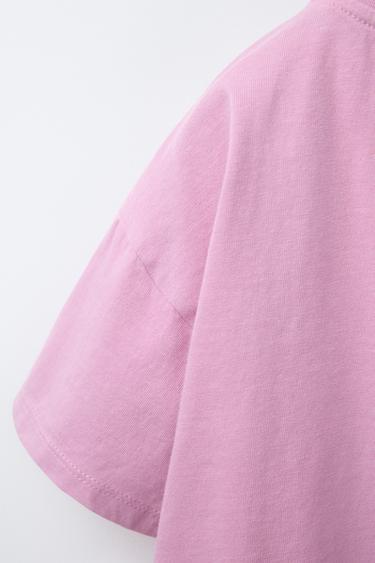 T-SHIRT IMPRIMÉ LILO & STITCH © DISNEY - Rose de Zara - Image 3