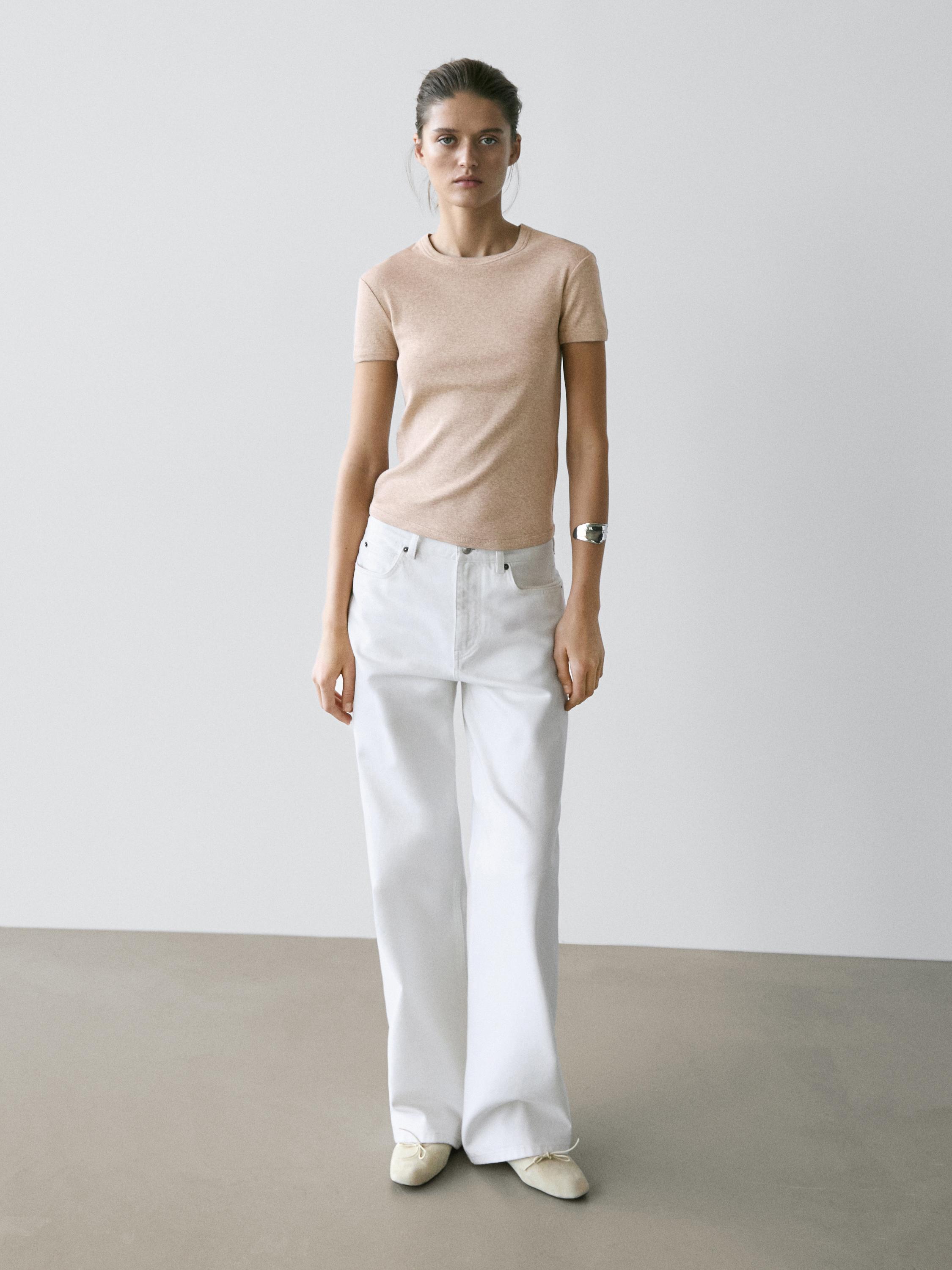 Short sleeve cotton T-shirt