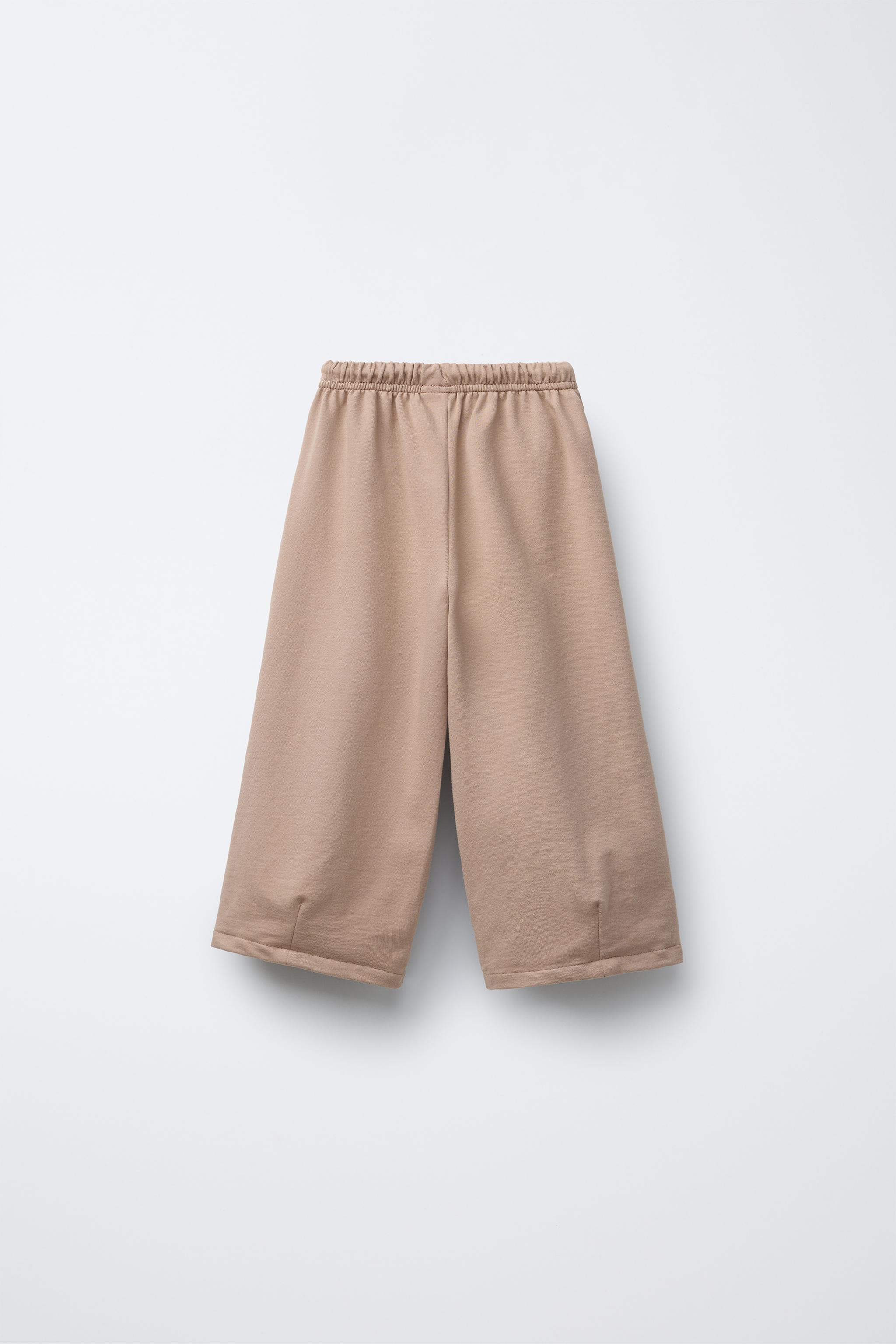PANTALON DROIT EN MATIÈRES VARIÉES TEXTURÉ