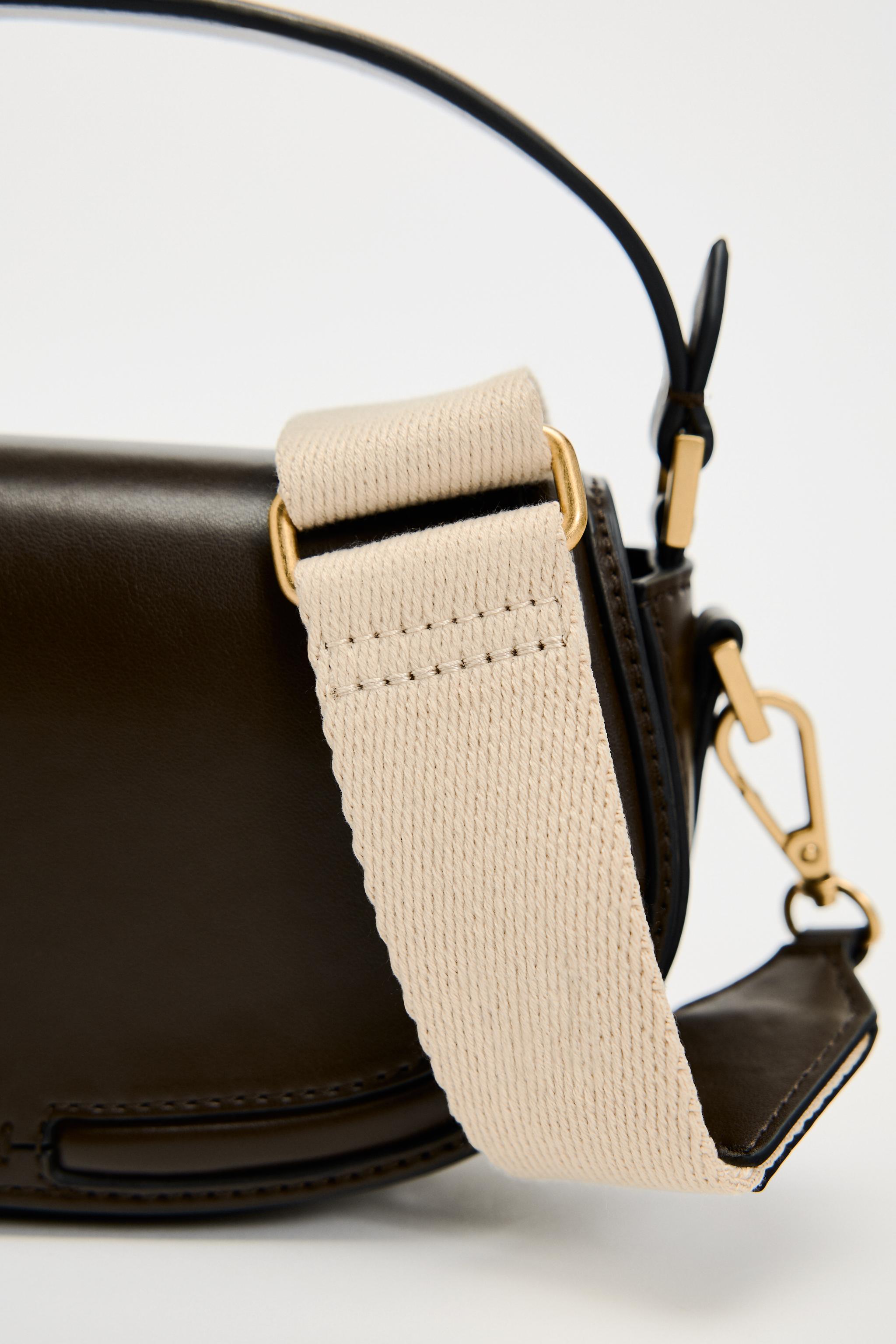 Zara mini cheap messenger belt bag