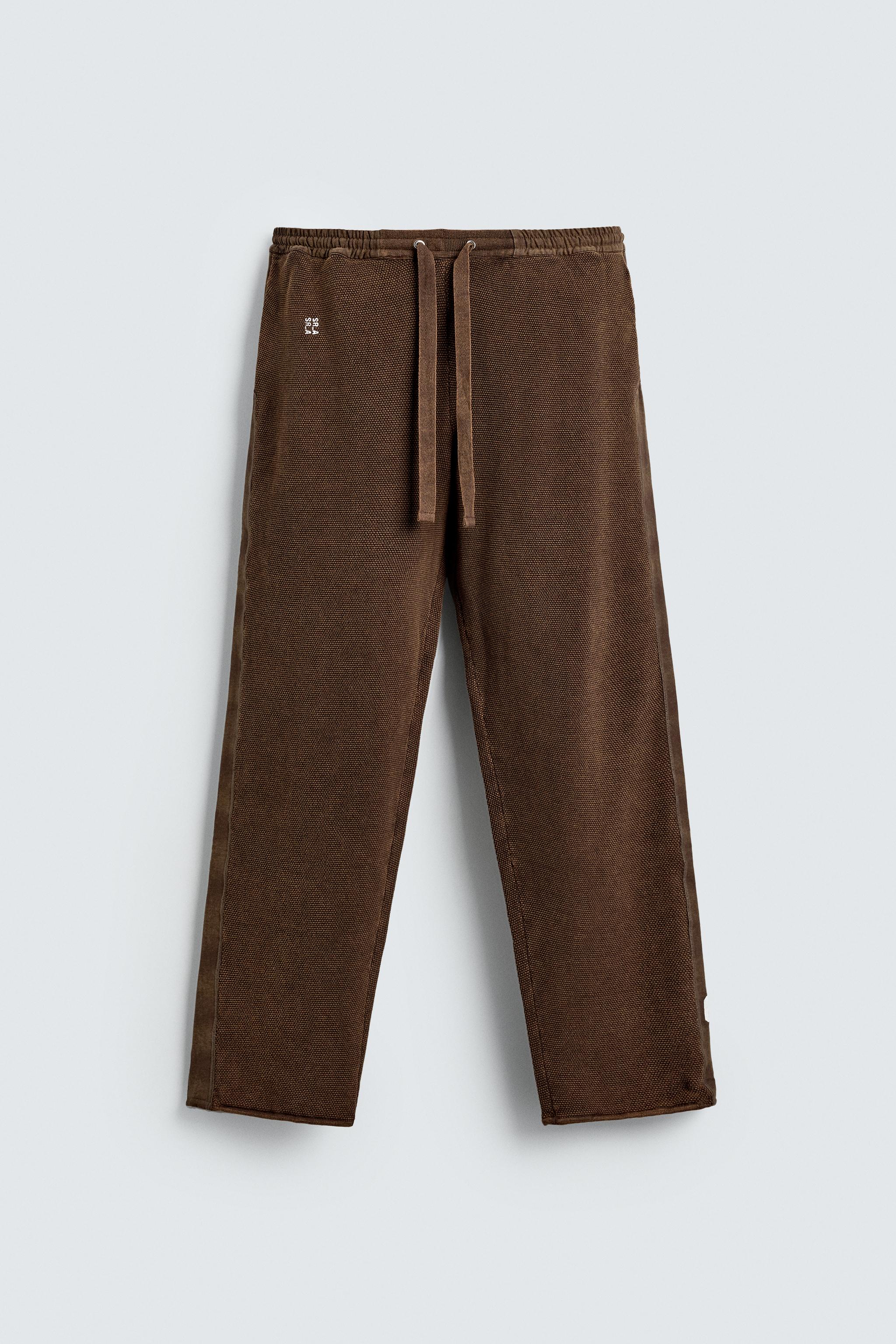 KNIT JOGGER PANTS WITH STRIPES X SR_A