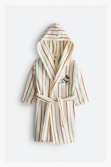 KIDS' MICKEY & MINNIE ©DISNEY VELOUR DRESSING GOWN - Yellow by Zara