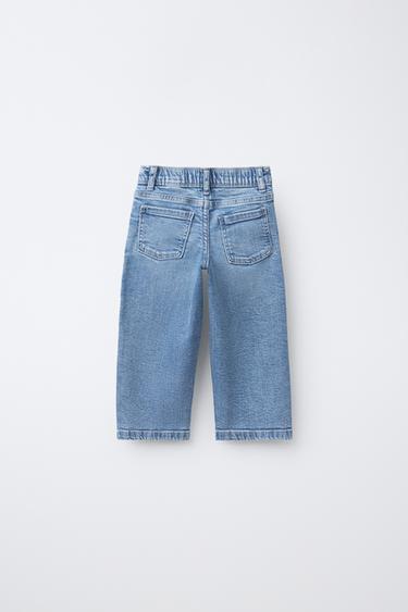 COMFY CULOTTES JEANS - Light blue by Zara - Image 1