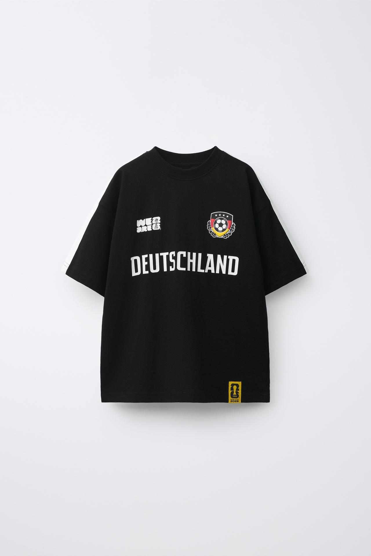 GERMANY FIFA WORLD CUP ™ 2026 PRINT T-SHIRT — Black