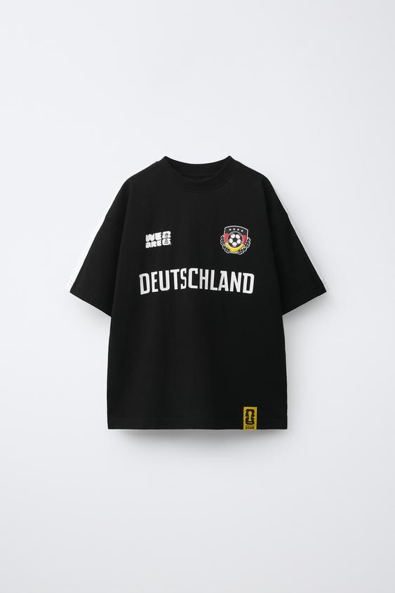 PLAYERA ESTAMPADO ALEMANIA FIFA WORLD CUP ™ 2026 - Negro de Zara - Imagen 0