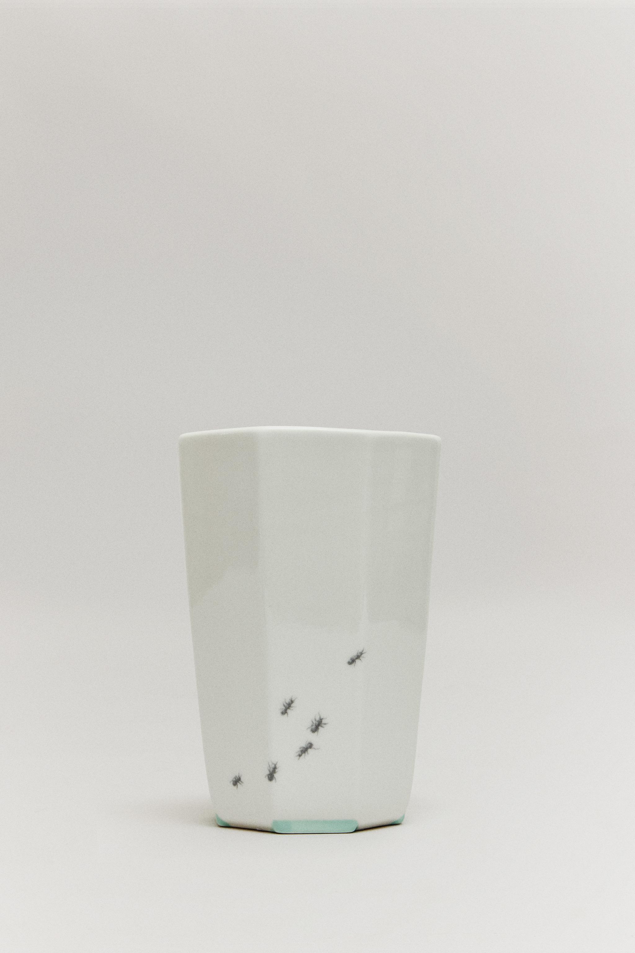 THE SKY OCTAGONAL SMALL VASE