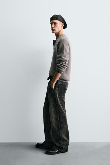 JEAN WIDE FIT - Charbon de Zara - Image 3