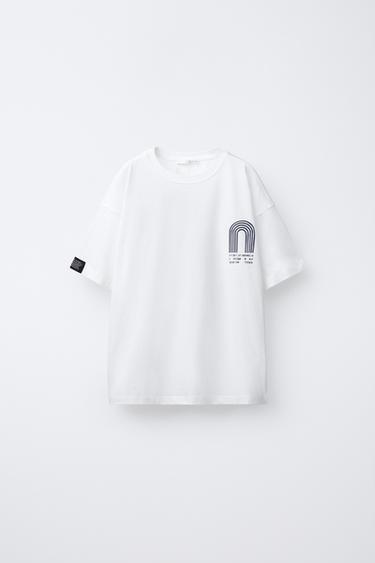 PRINTTI-T-PAITA - Oyster-white Zaralta