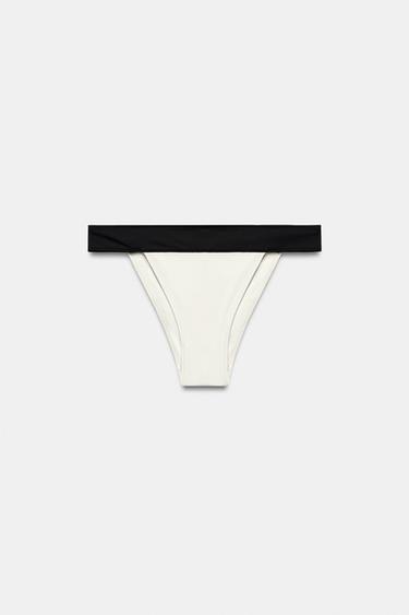 COMBINATION BIKINI BOTTOMS - Ecru by Zara