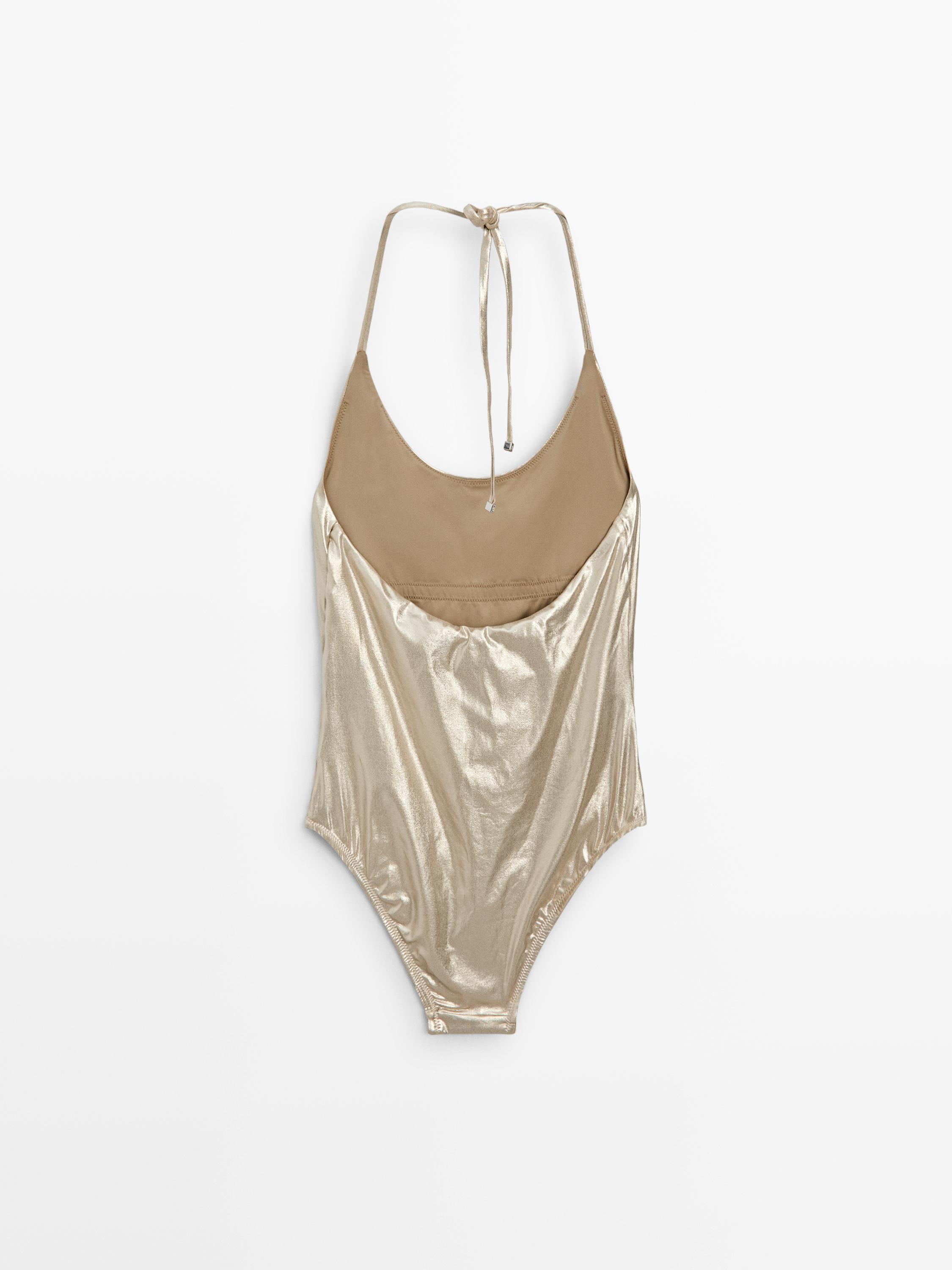 Maillot de bain métallique