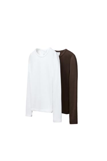 PACK DOS CAMISETAS CON MODAL - Varios de Zara
