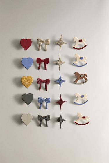 ΧΡΙΣΤΟΥΓΕΝΝΙΑΤΙΚΟ ΠΑΙΔΙΚΟ ΑΞΕΣΟΥΑΡ ΠΟΔΗΛΑΤΟΥ (ΣΕΤ ΤΩΝ 25) - Πολύχρωμο του Zara - Εικόνα 0