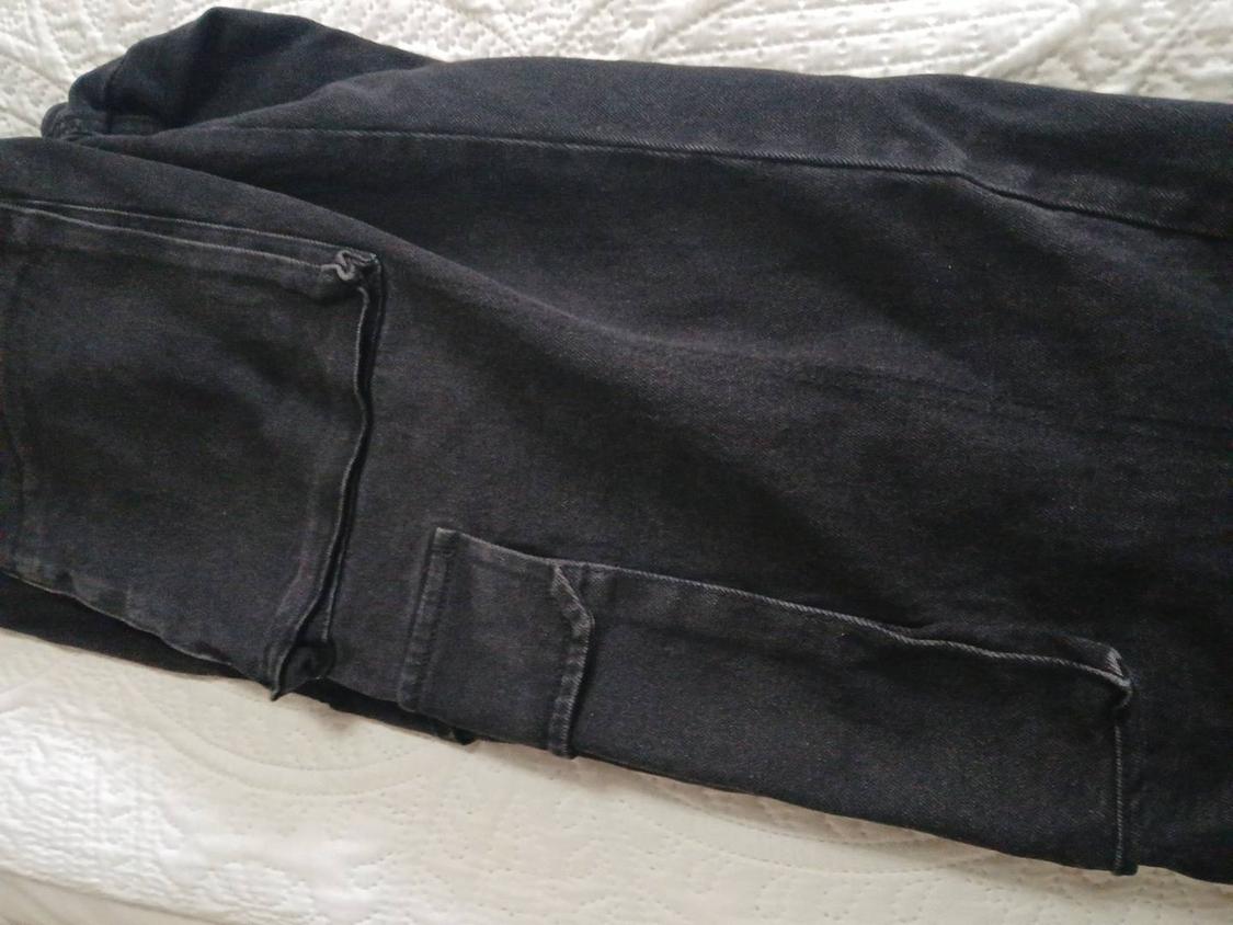 CARGO POCKET DENIM TROUSERS - Image 3