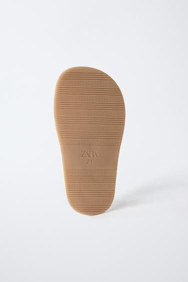 SANDALES CROCHET PIEDS NUS - Blanc écru de Zara - Image 6