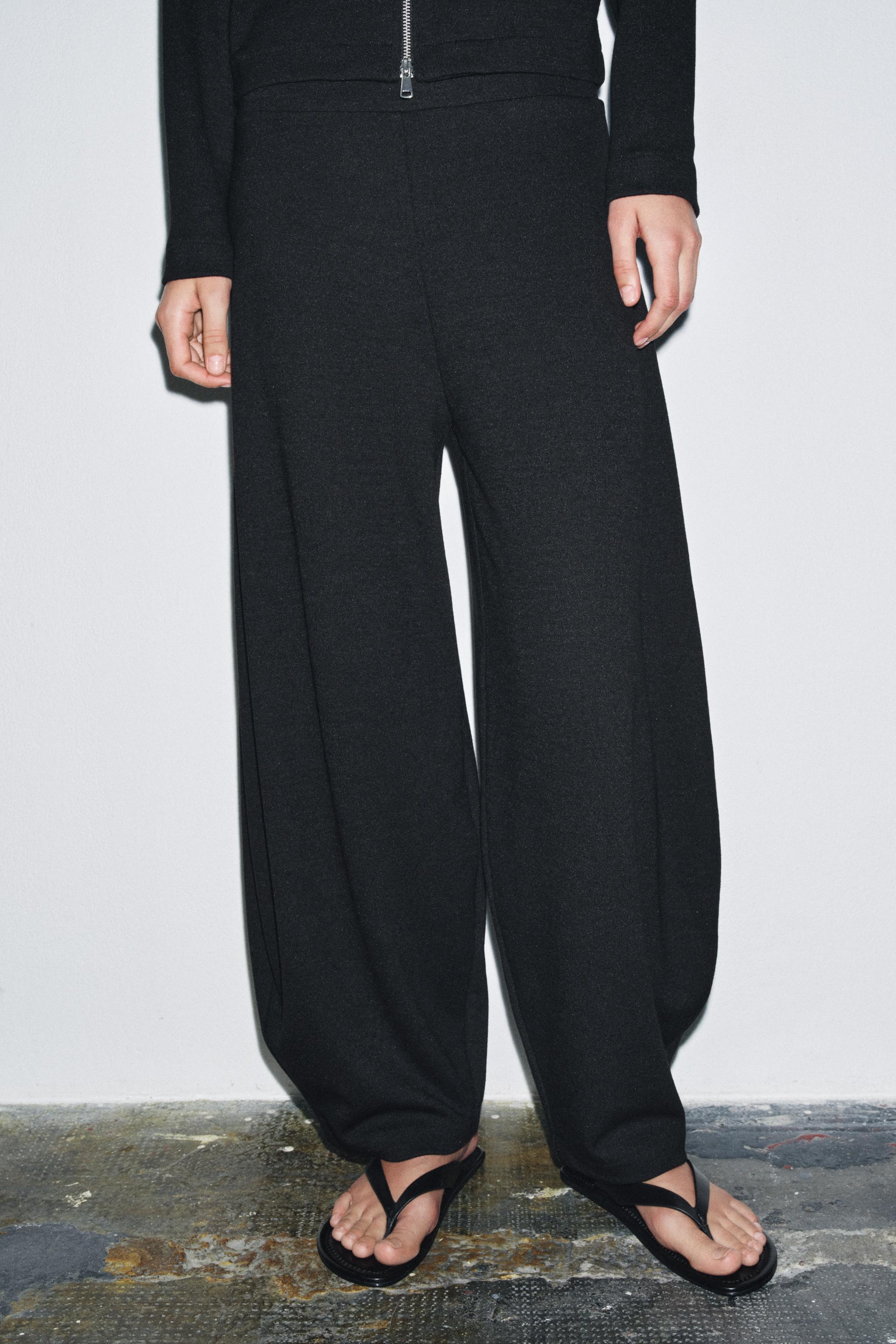BALLOON PANTS - Dark gray | ZARA United States