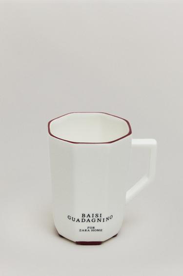 THE SKY OCTAGONAL MUG — Burgundy 1