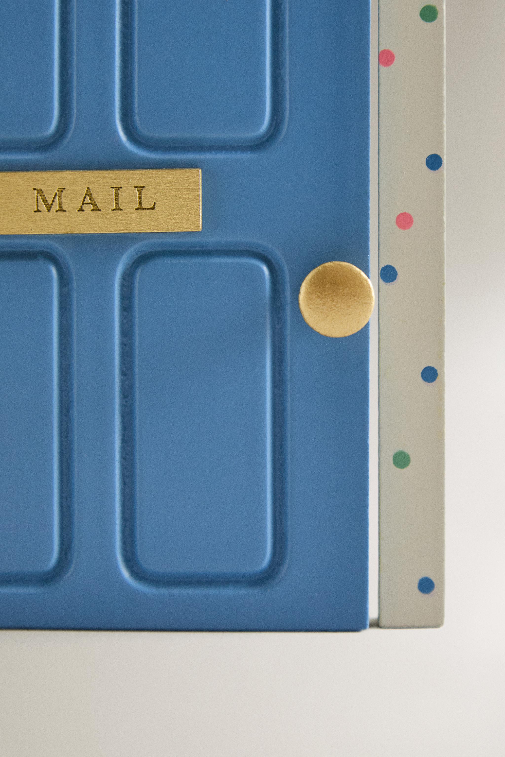 KIDS' SMALL MINI DOOR — Pastel blue