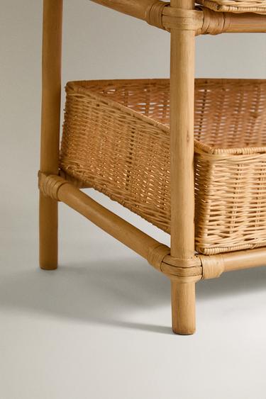 ÉTAGÈRE RANGEMENT ROTIN - Beige clair de Zara - Image 3