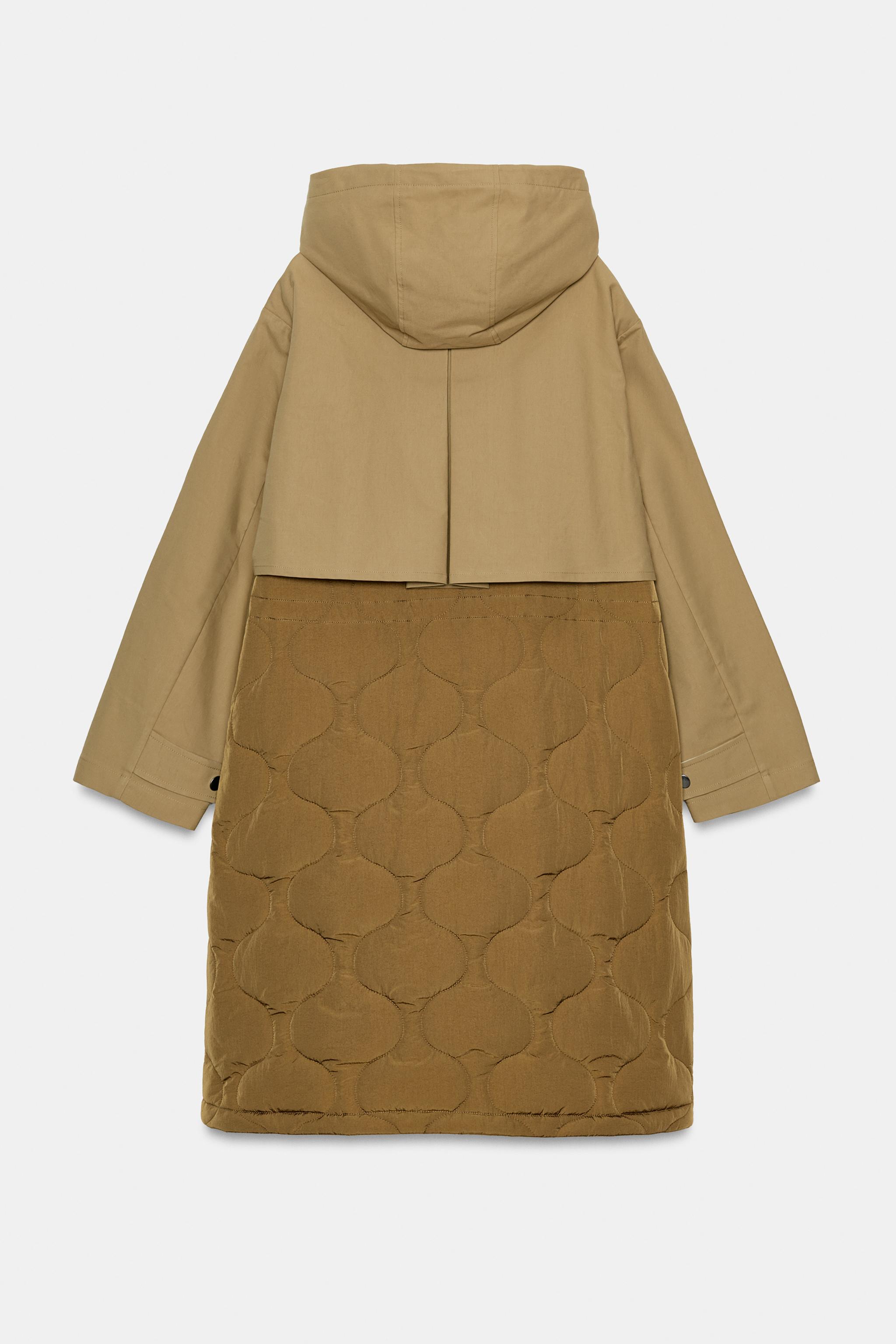 COMBINED PARKA ZW COLLECTION - Beige | ZARA United States