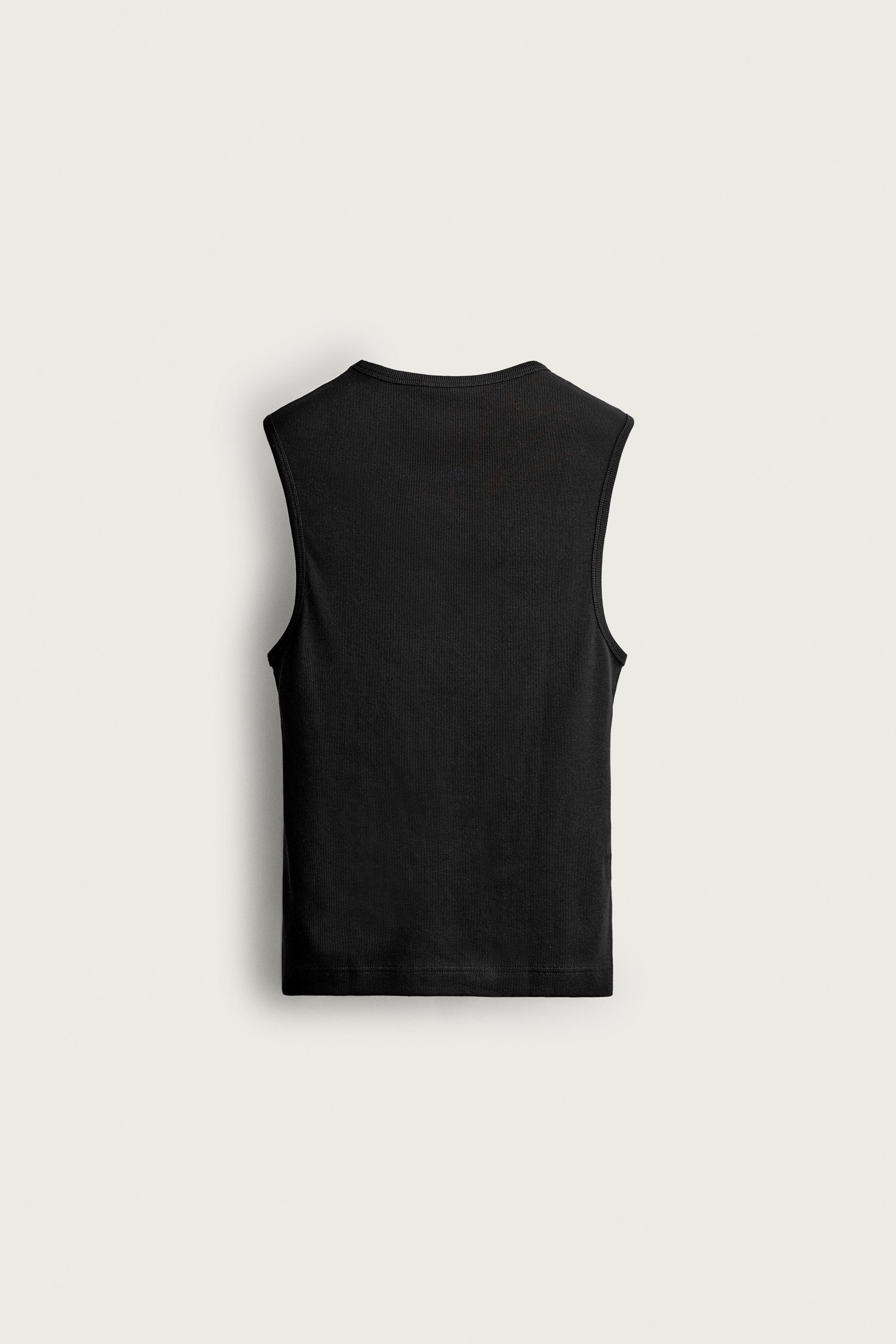 RIBBED TANK TOP
