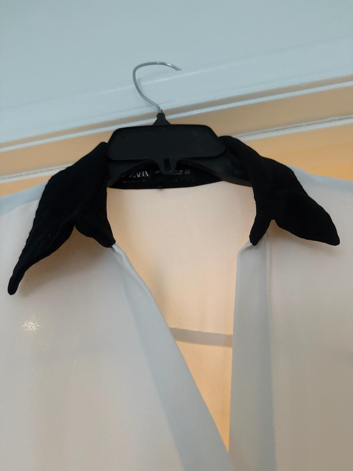 VESTIDO CORTO ACABADOS COMBINADOS - Image 4