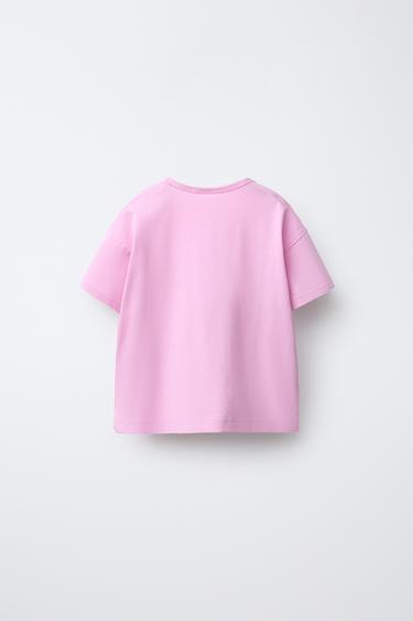 PLAIN T-SHIRT - Pink by Zara