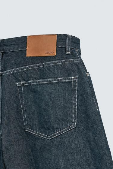 JEAN RELAXED BARREL FIT - Indigo de Zara - Image 9