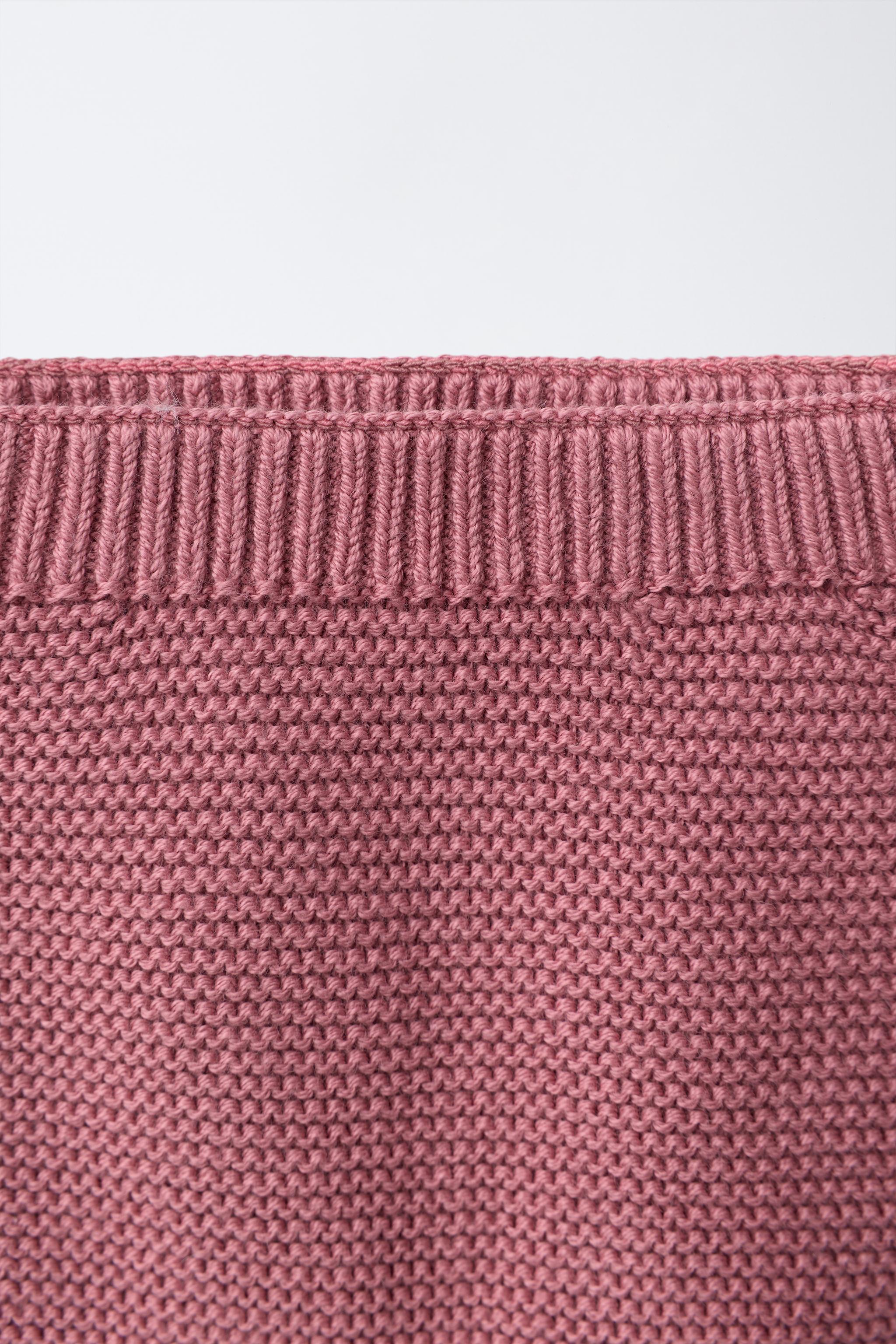 Трусы-брифы CONTRAST KNIT для детей, кружево — Zara — фото 4